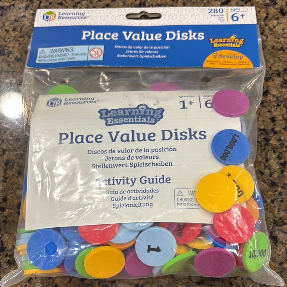 Colorful Educational Disks Set